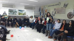 بالصور: معلمو ثانوية أورط في الرملة يحتفلون بيوم المعلم